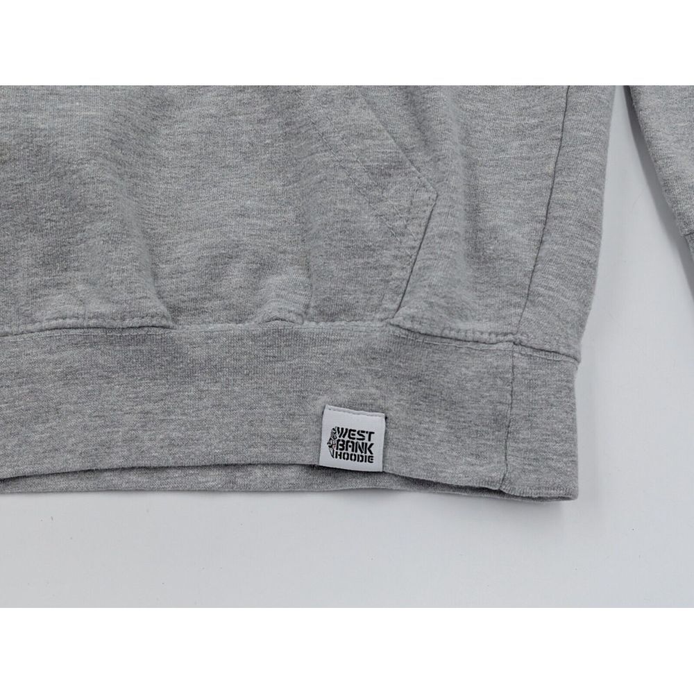 West‎ Bank Hoodie Palestine Size Medium Women's Gray Sweatshirt - Picture 4 of 9